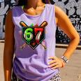 Baseball Six Seven 67 Meme Ice Cream Drip Xmas Women Men Comfort Colors Tank Top Lagoon