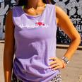 Baseball Softball Baseball Mom Heartbeat Baseball Premium Tri-Blend Comfort Colors Tank Top Lagoon