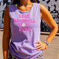 Best Baseball Mom Ever Pink Comfort Colors Tank Top Lagoon Best Baseball Mom Ever Pink Comfort Colors Tank Top Lagoon