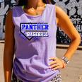 Blue Panther Baseball Home Plate Game Day Mascot Panther Comfort Colors Tank Top Lagoon Blue Panther Baseball Home Plate Game Day Mascot Panther Comfort Colors Tank Top Lagoon