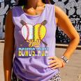 Bonus Mom Of Both Half Baseball Softball Ice Cream Drip Comfort Colors Tank Top Lagoon Bonus Mom Of Both Half Baseball Softball Ice Cream Drip Comfort Colors Tank Top Lagoon