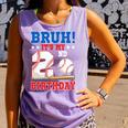 Bruh It's My 2nd Birthday Boy Baseball Themed Party Comfort Colors Tank Top Lagoon Bruh It's My 2nd Birthday Boy Baseball Themed Party Comfort Colors Tank Top Lagoon