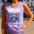 Bruh It's My 67 33 Days Of School Baseball 100 Days Smarter Comfort Colors Tank Top Lagoon Bruh It's My 67 33 Days Of School Baseball 100 Days Smarter Comfort Colors Tank Top Lagoon