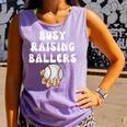 Busy Raising Ballers Baseball Mom Groovy Mother Day Comfort Colors Tank Top Lagoon Busy Raising Ballers Baseball Mom Groovy Mother Day Comfort Colors Tank Top Lagoon