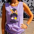 Busy Raising Ballers Softball Messy Bun Baseball Mom Comfort Colors Tank Top Lagoon Busy Raising Ballers Softball Messy Bun Baseball Mom Comfort Colors Tank Top Lagoon