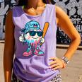 Cool Ice Cream Drip Baseball Drip For Boys Sports Kids Comfort Colors Tank Top Lagoon Cool Ice Cream Drip Baseball Drip For Boys Sports Kids Comfort Colors Tank Top Lagoon