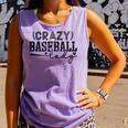 Crazy Baseball Lady Baseball Mom Sporty Humor Comfort Colors Tank Top Lagoon Crazy Baseball Lady Baseball Mom Sporty Humor Comfort Colors Tank Top Lagoon