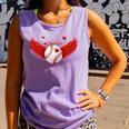 Cute Baseball &Cupid Wings Happy Valentines Boys Men Comfort Colors Tank Top Lagoon