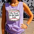 Cute Baseball Mom My Heart On That Field Sister Girl Toddler Comfort Colors Tank Top Lagoon Cute Baseball Mom My Heart On That Field Sister Girl Toddler Comfort Colors Tank Top Lagoon