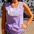 Eat Sleep Baseball Repeat Catcher Boys Youth Men Comfort Colors Tank Top Lagoon Eat Sleep Baseball Repeat Catcher Boys Youth Men Comfort Colors Tank Top Lagoon