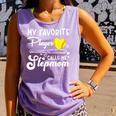 My Favorite Player Calls Me Stepmom Softball Baseball Mom Comfort Colors Tank Top Lagoon My Favorite Player Calls Me Stepmom Softball Baseball Mom Comfort Colors Tank Top Lagoon