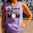 My Favorite Son Calls Me Mom Baseball Mom Comfort Colors Tank Top Lagoon My Favorite Son Calls Me Mom Baseball Mom Comfort Colors Tank Top Lagoon