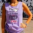 My Heart Is On That Field Ball Nana Baseball Mom Comfort Colors Tank Top Lagoon My Heart Is On That Field Ball Nana Baseball Mom Comfort Colors Tank Top Lagoon