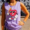 Heart Play Baseball Valentine's Day Teens Boys Girls Kids Comfort Colors Tank Top Lagoon Heart Play Baseball Valentine's Day Teens Boys Girls Kids Comfort Colors Tank Top Lagoon