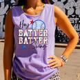 Hey Batter Batter Swing Graphic For Baseball Moms Comfort Colors Tank Top Lagoon Hey Batter Batter Swing Graphic For Baseball Moms Comfort Colors Tank Top Lagoon