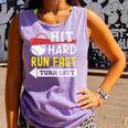 Hit Hard Run Fast Turn Left Baseball Quote Fan Coach Premium Tri-Blend Comfort Colors Tank Top Lagoon Hit Hard Run Fast Turn Left Baseball Quote Fan Coach Premium Tri-Blend Comfort Colors Tank Top Lagoon