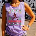 Ho Ho Homerun Xmas Sports Player Baseball Ugly Christmas Comfort Colors Tank Top Lagoon Ho Ho Homerun Xmas Sports Player Baseball Ugly Christmas Comfort Colors Tank Top Lagoon