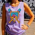 HUGvyn 67 Baseball Ice Cream Drip Six Seven Genz Alpha Slang Comfort Colors Tank Top Lagoon