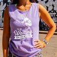 I'Ll Be Waiting For You At Home Baseball Comfort Colors Tank Top Lagoon