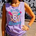 It's My 6th Birthday Baseball Fan Fun Party Celebration Comfort Colors Tank Top Lagoon It's My 6th Birthday Baseball Fan Fun Party Celebration Comfort Colors Tank Top Lagoon