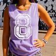 Jersey Number 8 Eight T-Shirt Football Number Baseball Mom Comfort Colors Tank Top Lagoon Jersey Number 8 Eight T-Shirt Football Number Baseball Mom Comfort Colors Tank Top Lagoon