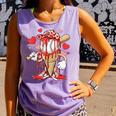 Kids Baseball Drip Ice Cream Apparel Kids Boys Valentine Comfort Colors Tank Top Lagoon