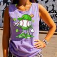Kids Boys Happy St Patricks Day Kids Baseball Ice Cream Drip Comfort Colors Tank Top Lagoon