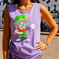 Kids St Patricks Day Shirt Leprechaun Baseball Boys Men Comfort Colors Tank Top Lagoon