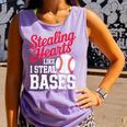 Kids Stealing Hearts Cute Baseball Boys Comfort Colors Tank Top Lagoon