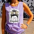 Leopard Messy Bun Mom Mother's Day Baseball Mommy Comfort Colors Tank Top Lagoon Leopard Messy Bun Mom Mother's Day Baseball Mommy Comfort Colors Tank Top Lagoon