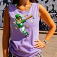 Leprechaun Play Baseball St Patrick's Day Men Kid Boys Comfort Colors Tank Top Lagoon Leprechaun Play Baseball St Patrick's Day Men Kid Boys Comfort Colors Tank Top Lagoon