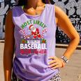 Most Likely To Play Baseball With Santa Christmas Pajamas Comfort Colors Tank Top Lagoon Most Likely To Play Baseball With Santa Christmas Pajamas Comfort Colors Tank Top Lagoon