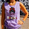 Loud And Proud Baseball Mom Comfort Colors Tank Top Lagoon