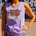 Loud Proud Mawmaw Baseball Mom Mama Comfort Colors Tank Top Lagoon