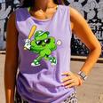 Lucky Shamrock Playing Baseball St Patrick's Kids Boys Comfort Colors Tank Top Lagoon Lucky Shamrock Playing Baseball St Patrick's Kids Boys Comfort Colors Tank Top Lagoon