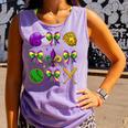 Mardi Gras Baseball Coquette Bow Fat Tuesday Parade Girls Comfort Colors Tank Top Lagoon Mardi Gras Baseball Coquette Bow Fat Tuesday Parade Girls Comfort Colors Tank Top Lagoon