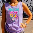 Mason 67 Ice Cream Drip Baseball Ice Cream Drip Comfort Colors Tank Top Lagoon