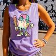 Melted Ice-Cream Baseball Mascot Pastel Pop Comfort Colors Tank Top Lagoon Melted Ice-Cream Baseball Mascot Pastel Pop Comfort Colors Tank Top Lagoon