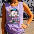 Melting Slime Sprinkle Baseball Mascot With Bat Comfort Colors Tank Top Lagoon