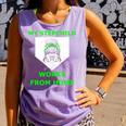 Messy Bun Baseball Mom My Stepchild Works From Home Comfort Colors Tank Top Lagoon Messy Bun Baseball Mom My Stepchild Works From Home Comfort Colors Tank Top Lagoon
