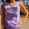 Moms Against White Baseball Pants Funny Baseball Mom Comfort Colors Tank Top Lagoon Moms Against White Baseball Pants Funny Baseball Mom Comfort Colors Tank Top Lagoon