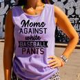 Moms Against White Baseball Pants Quote For a Baseball Mom Comfort Colors Tank Top Lagoon Moms Against White Baseball Pants Quote For a Baseball Mom Comfort Colors Tank Top Lagoon
