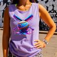 Neon Dripping Baseball And Bats Colorful Sports Art Comfort Colors Tank Top Lagoon Neon Dripping Baseball And Bats Colorful Sports Art Comfort Colors Tank Top Lagoon