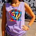 Number 67 Baseball Glove Ice Cream Drip Six Seven Meme Comfort Colors Tank Top Lagoon