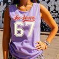 Number 67 Meme Six Seven Baseball Style Kids Boy Teen Comfort Colors Tank Top Lagoon Number 67 Meme Six Seven Baseball Style Kids Boy Teen Comfort Colors Tank Top Lagoon