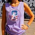 Number 8 Years Baseball 8TH Birthday Comfort Colors Tank Top Lagoon