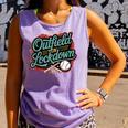 Outfield On Lockdown Baseball Defense Sports Comfort Colors Tank Top Lagoon Outfield On Lockdown Baseball Defense Sports Comfort Colors Tank Top Lagoon