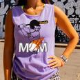 Proud Baseball MOM Sports & Softball Nostalgia Comfort Colors Tank Top Lagoon