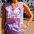 Retro 100 Days Of School Baseball Teacher Student 100 Days Comfort Colors Tank Top Lagoon Retro 100 Days Of School Baseball Teacher Student 100 Days Comfort Colors Tank Top Lagoon