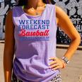 Retro Baseball Mom Mother's Day Weekend Forecast Baseball Comfort Colors Tank Top Lagoon Retro Baseball Mom Mother's Day Weekend Forecast Baseball Comfort Colors Tank Top Lagoon